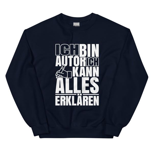 Sweatshirt - Ich kann alles erklären white ein Produkt von SCHIETKRAM