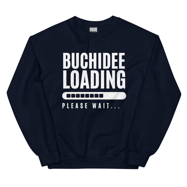 Sweatshirt - Buchidee Loading white ein Produkt von SCHIETKRAM
