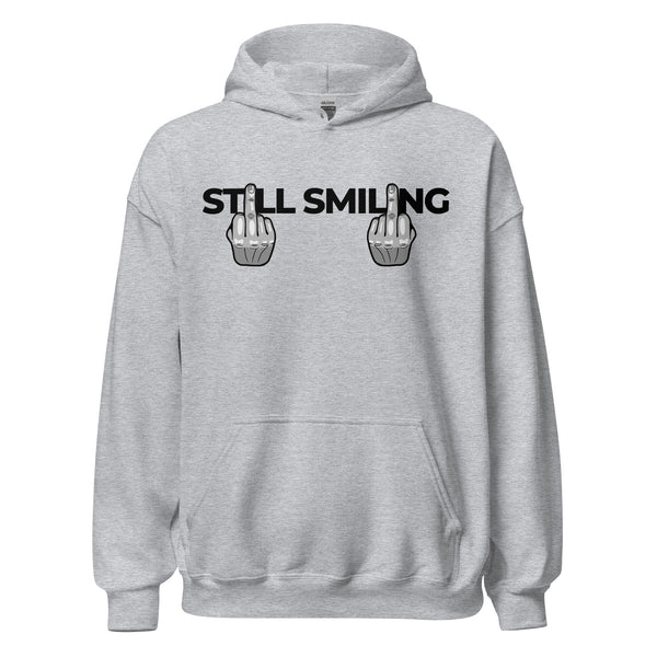 Hoodie Classic - Still Smiling black ein Produkt von SCHIETKRAM