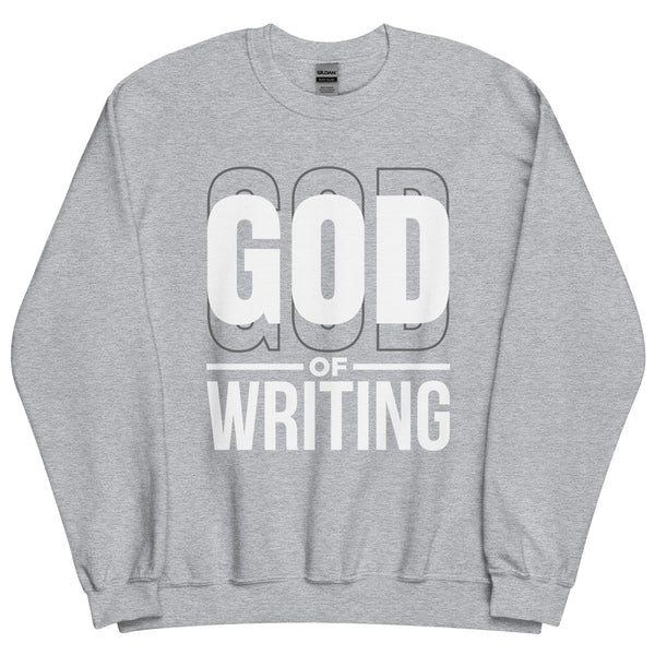 Sweatshirt - God of Writing ein Produkt von SCHIETKRAM