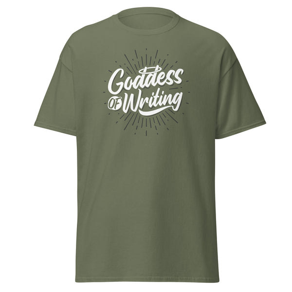 T-Shirt Classic - Goddess of Writing ein Produkt von SCHIETKRAM