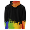 Allover Print Hoodie - Prideballon black by Wanderkraehe ein Produkt von SCHIETKRAM