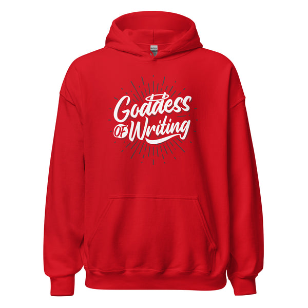 Hoodie Classic - Goddess of Writing white ein Produkt von SCHIETKRAM