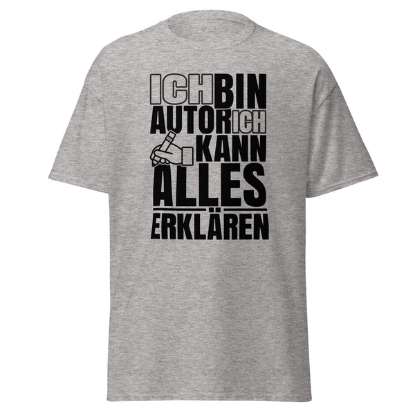 T-Shirt Classic - Ich kann alles erklären black ein Produkt von SCHIETKRAM