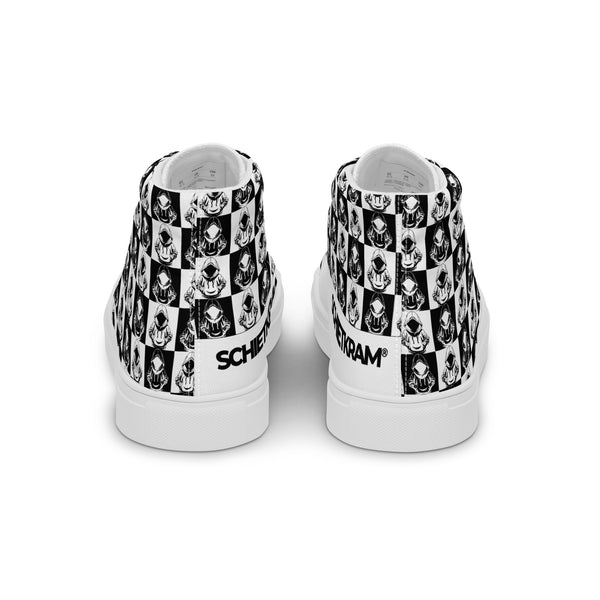 Canvas High-Top Sneaker - Chess bright ein Produkt von SCHIETKRAM