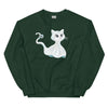 Sweatshirt - Ghost Cat by Wanderkraehe ein Produkt von SCHIETKRAM