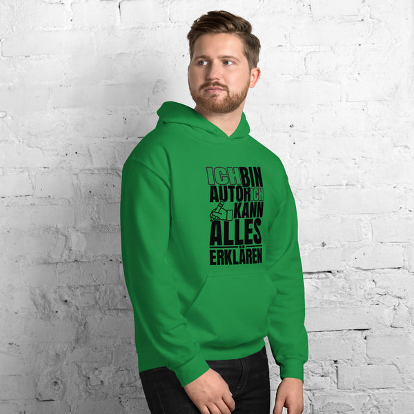 Hoodie Classic - Ich kann alles erklären black ein Produkt von SCHIETKRAM