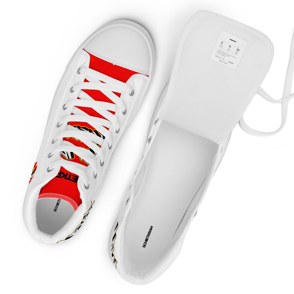Canvas High-Top Sneaker -Just be yourself white ein Produkt von SCHIETKRAM