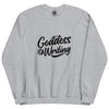 Sweatshirt - Goddess of Writing black ein Produkt von SCHIETKRAM