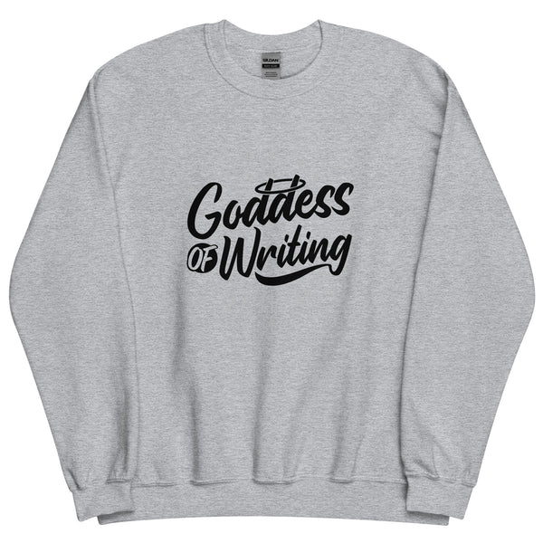 Sweatshirt - Goddess of Writing black ein Produkt von SCHIETKRAM