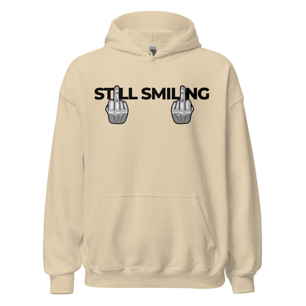 Hoodie Classic - Still Smiling black ein Produkt von SCHIETKRAM