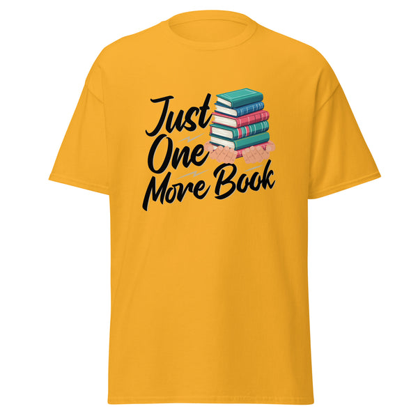 T-Shirt Classic - Just one more Book ein Produkt von SCHIETKRAM
