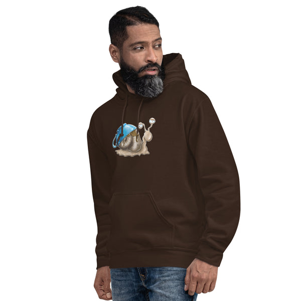 Hoodie Classic - Schnegge by Wanderkraehe ein Produkt von SCHIETKRAM