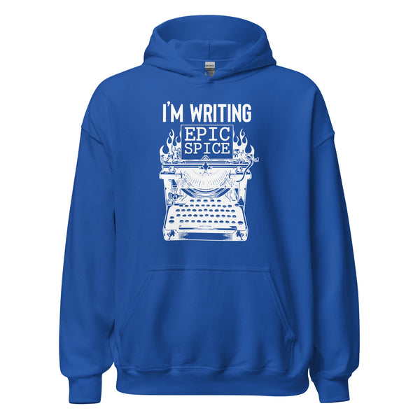 Hoodie Classic - I'm writing epic spice white ein Produkt von SCHIETKRAM
