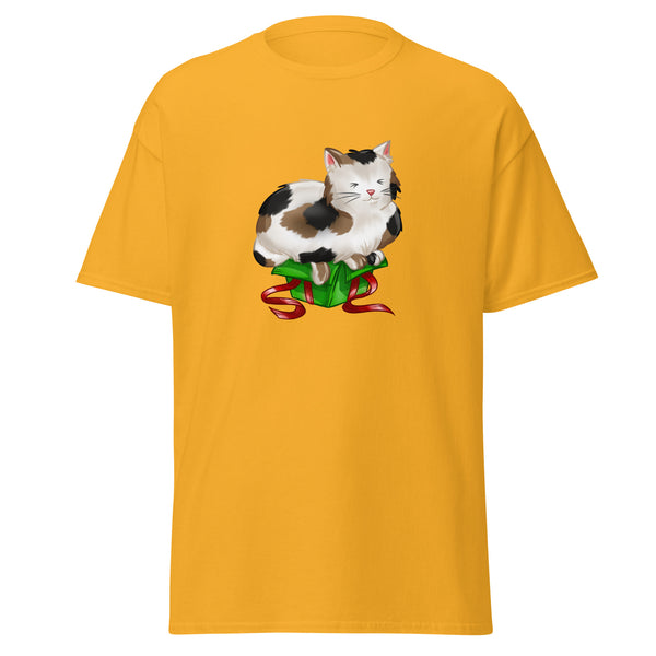 T-Shirt Classic - Weihnachts-Katze Geschenk by Wanderkraehe ein Produkt von SCHIETKRAM