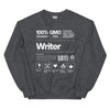 Sweatshirt - Writer white ein Produkt von SCHIETKRAM