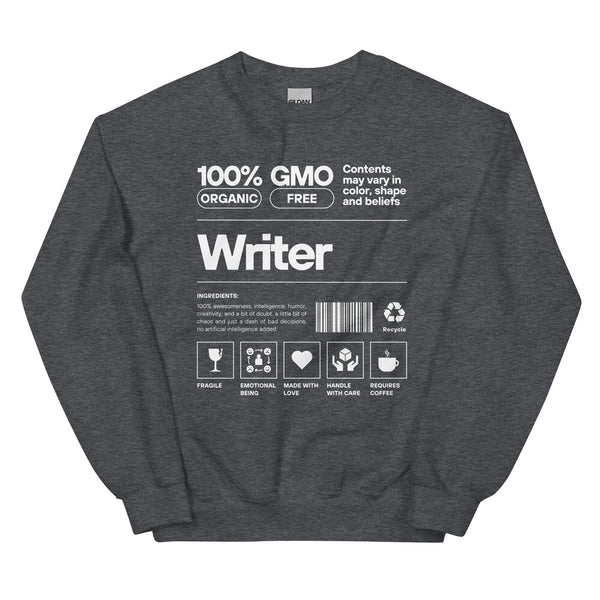 Sweatshirt - Writer white ein Produkt von SCHIETKRAM
