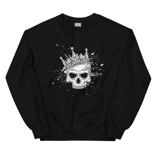 Sweatshirt - King Skull ein Produkt von SCHIETKRAM