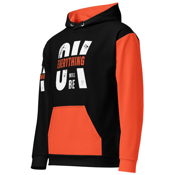 Allover Print Hoodie - Everything will be OK ein Produkt von SCHIETKRAM