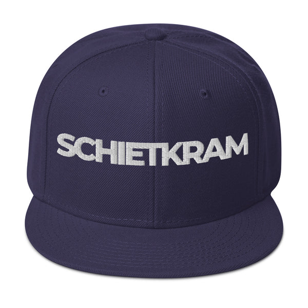 Snapback Hat - SCHIETKRAM 3D white ein Produkt von SCHIETKRAM