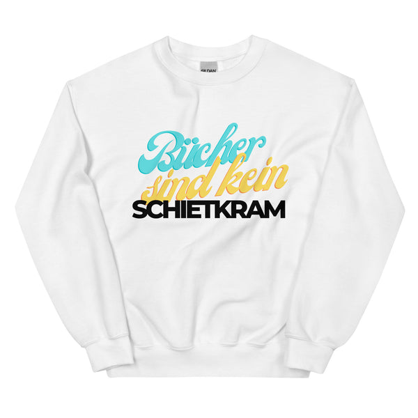 Sweatshirt - Bücher sind kein Schietkram black ein Produkt von SCHIETKRAM