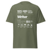 T-Shirt Classic - Writer white ein Produkt von SCHIETKRAM