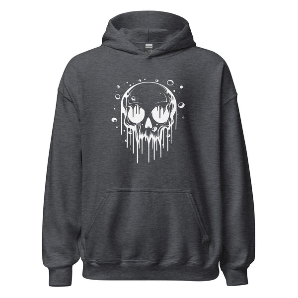 Hoodie Classic - Melting Skull white ein Produkt von SCHIETKRAM