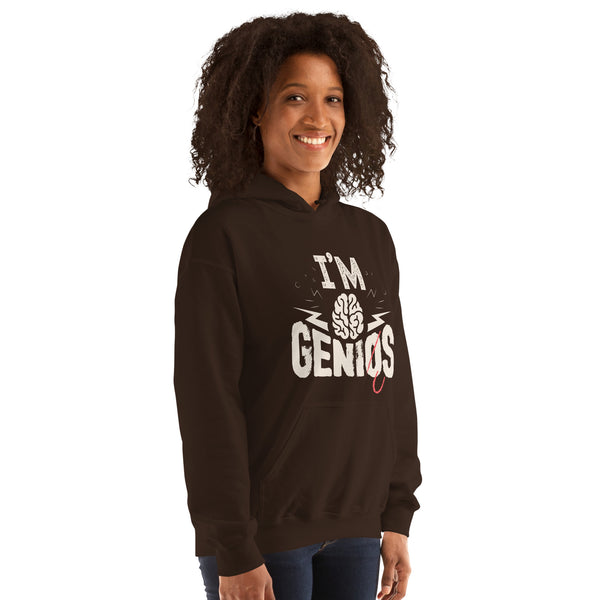 Hoodie Classic - I'm Genius ein Produkt von SCHIETKRAM