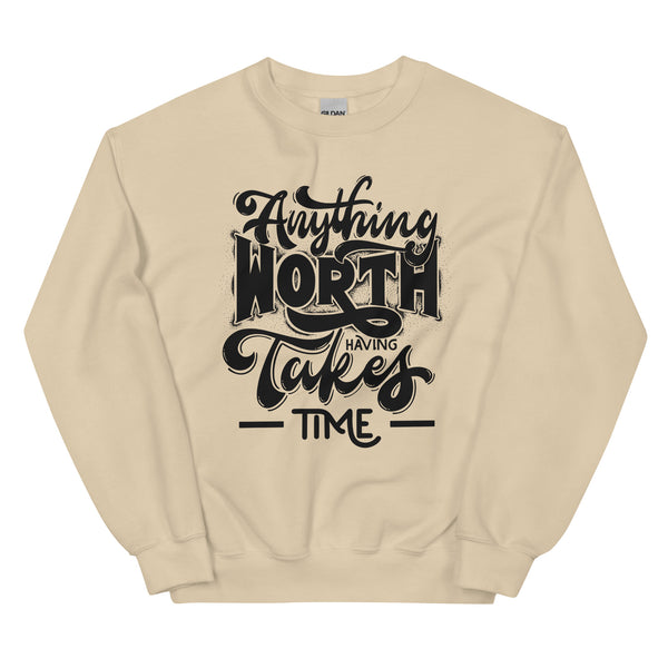 Sweatshirt - Anything Worth Having black ein Produkt von SCHIETKRAM