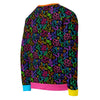 Allover Print Sweatshirt - Neon Christmas ein Produkt von SCHIETKRAM