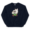 Sweatshirt - Weihnachts-Katze Geschenk by Wanderkraehe ein Produkt von SCHIETKRAM