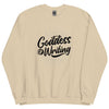 Sweatshirt - Goddess of Writing black ein Produkt von SCHIETKRAM
