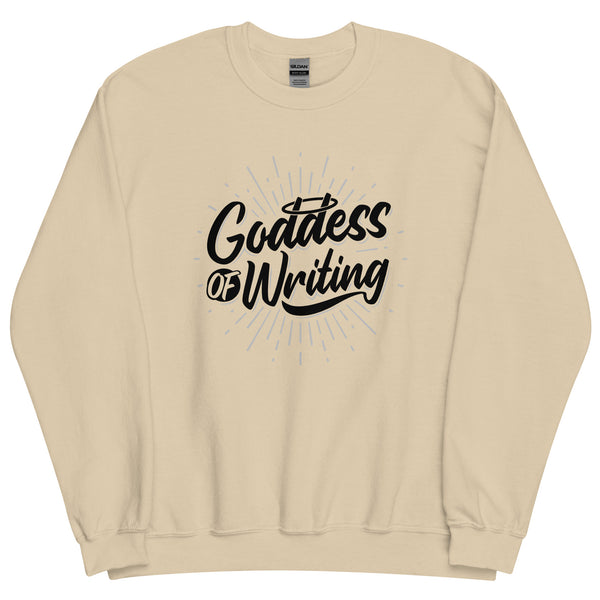 Sweatshirt - Goddess of Writing black ein Produkt von SCHIETKRAM