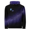 Allover Print Hoodie - Galaxy Cat by Wanderkraehe ein Produkt von SCHIETKRAM