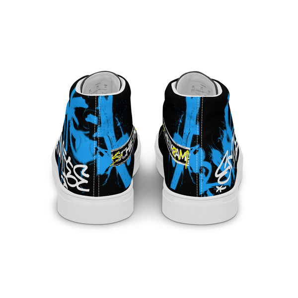 Canvas High-Top Sneaker - Good Mood white ein Produkt von SCHIETKRAM