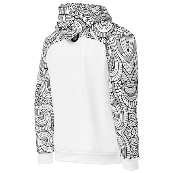 Allover Print Hoodie - Ornament ein Produkt von SCHIETKRAM