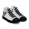 Canvas High-Top Sneaker - Melting Skull white ein Produkt von SCHIETKRAM