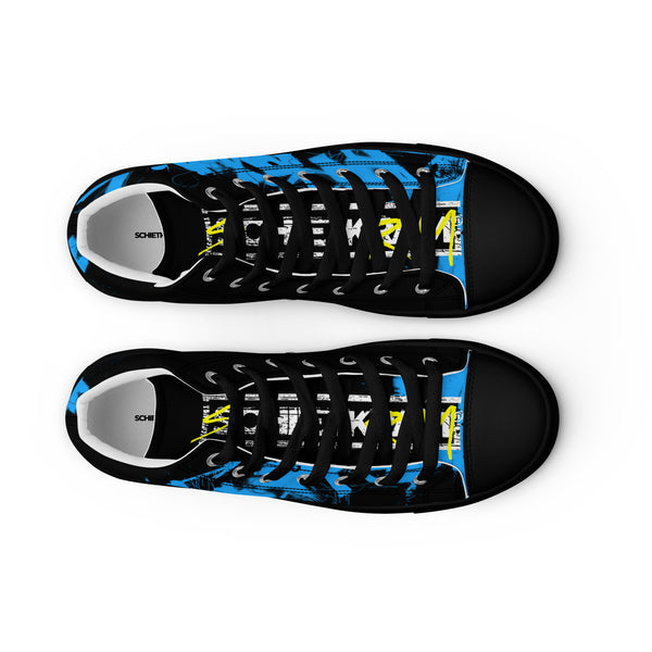 Canvas High-Top Sneaker - Good Mood black ein Produkt von SCHIETKRAM