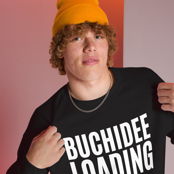 Sweatshirt - Buchidee Loading white ein Produkt von SCHIETKRAM