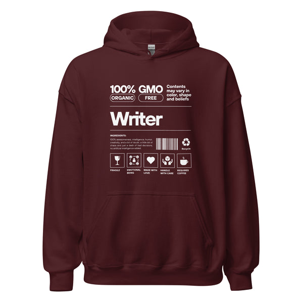 Hoodie Classic - Writer white ein Produkt von SCHIETKRAM
