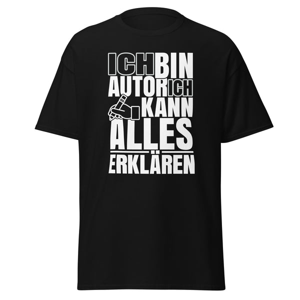 T-Shirt Classic - Ich kann alles erklären white ein Produkt von SCHIETKRAM