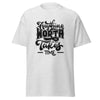 T-Shirt Classic - Anything worth having black ein Produkt von SCHIETKRAM