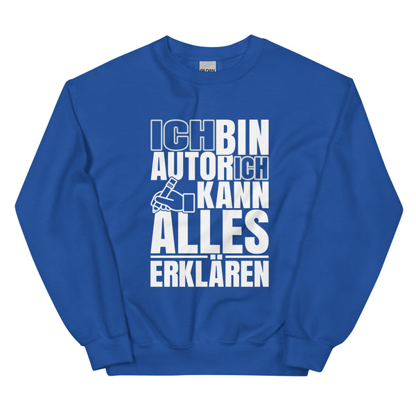 Sweatshirt - Ich kann alles erklären white ein Produkt von SCHIETKRAM