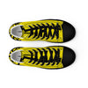 Canvas High-Top Sneaker - Notes yellow ein Produkt von SCHIETKRAM