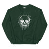 Sweatshirt - Melting Skull white ein Produkt von SCHIETKRAM
