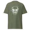 T-Shirt Classic - Melting Skull white ein Produkt von SCHIETKRAM