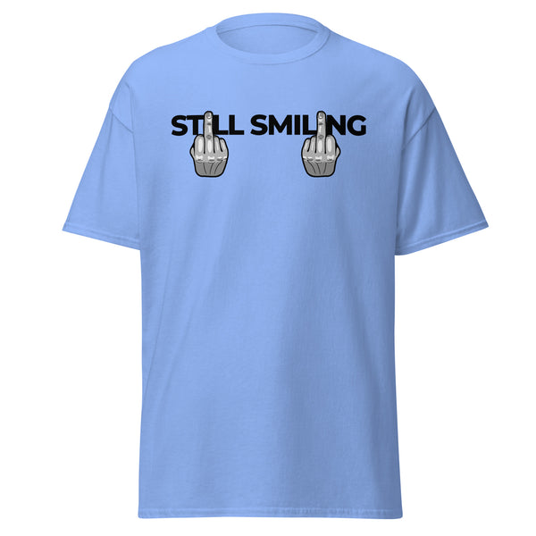 T-Shirt Classic - Still Smiling black ein Produkt von SCHIETKRAM