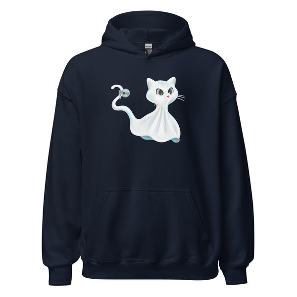 Hoodie Classic - Ghost Cat by Wanderkraehe ein Produkt von SCHIETKRAM