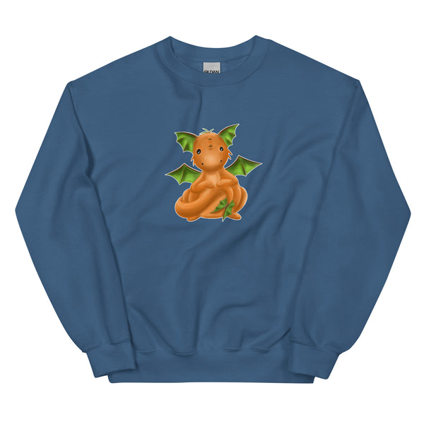 Sweatshirt - Kürben-Drache by Wanderkraehe ein Produkt von SCHIETKRAM