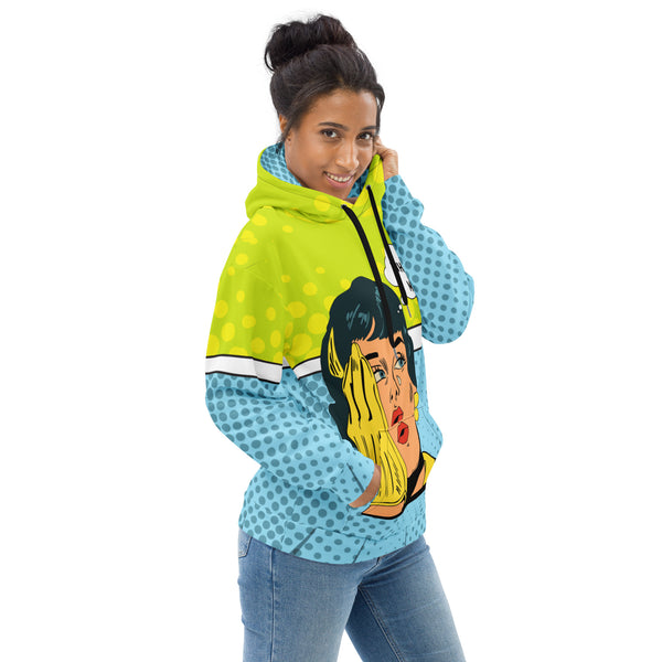 Allover Print Hoodie - What a man ein Produkt von SCHIETKRAM